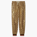 Gucci GG Technical Jersey Jogging Pants Gold