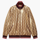 Gucci GG Technical Jersey Zip Jacket Gold
