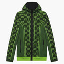 Gucci GG Tubular Jersey Zip Jacket Black/Green