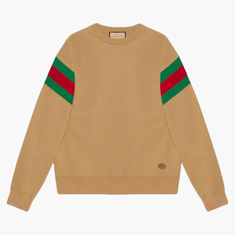 Gucci GRG Sleeve CrewNeck svetr/červená/zelená