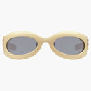 Gucci Geometric-Frame Sunglasses Shiny Yellow (705327 J1691 9781)