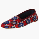 Gucci Geometric G Print Slippers Multi
