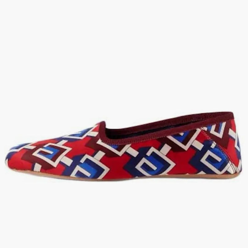 Gucci Graphic Print Slippers Red (women's)