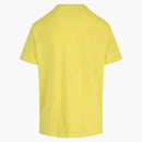 Camiseta de manga corta impresa gráfica de Gucci amarillo