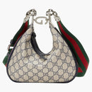 Gucci Gucci Attache Small Shoulder Bag Beige/blue