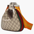 Gucci Attache Small Shoulder Bag Beige/Ebony