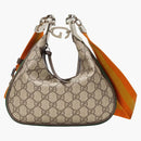 Gucci Attache Small Shoulder Bag Beige/Ebony