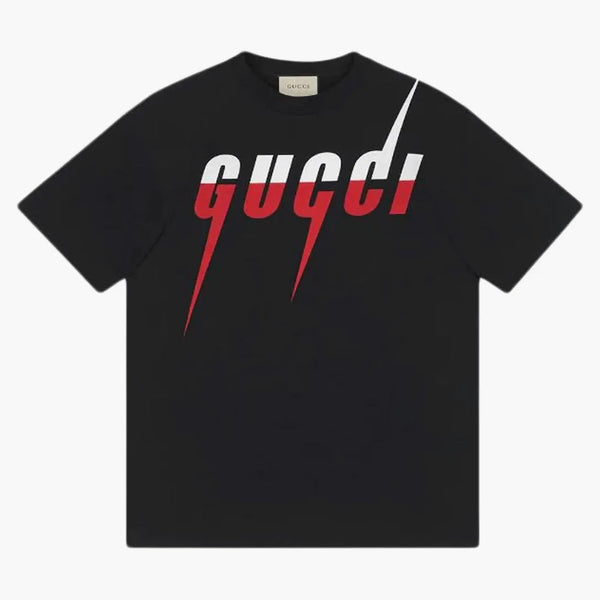 Gucci Blade Print T-shirt Black/red/white