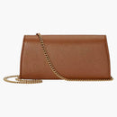 Gucci Blondie Continental Chain Wallet Brown Brown