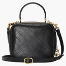 Gucci Gucci Blondie Top Handle Bag Gold-Tone Black
