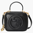 Gucci Gucci Blondie Top Handle Bag Gold-Tone Black