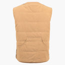 Gucci Gucci Moleskin Suede Detailed Vest Fawn