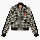 Gucci ha ha ha bomber jacket black/white