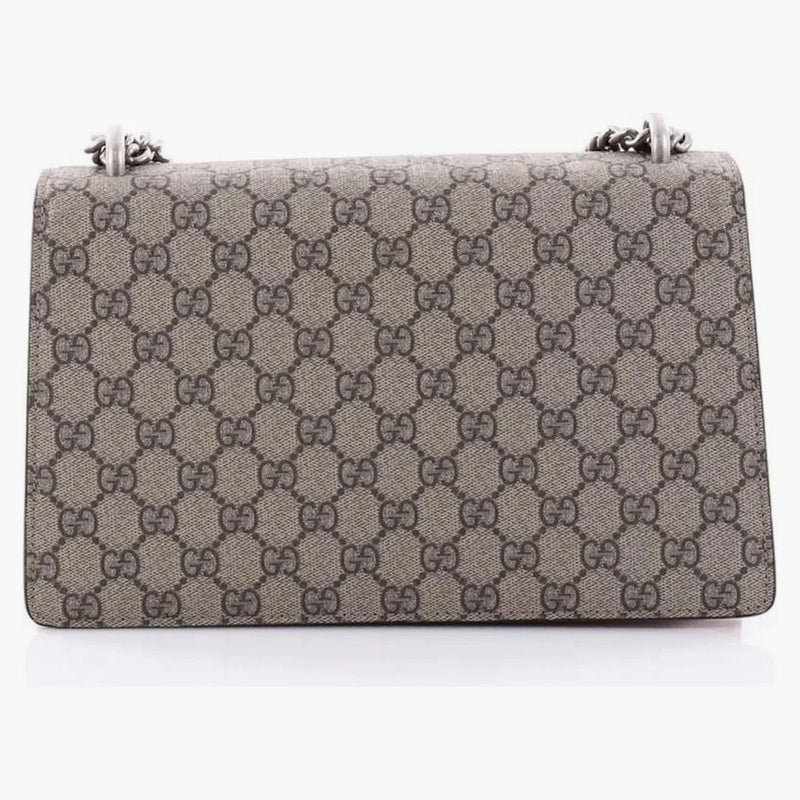 Gucci dionysus axelväska gg högsta liten beige/röd