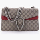 Gucci Dionysus ramenní taška GG Supreme Small Beige/Red