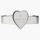 Gucci Heart Ring Silver