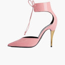 Gucci High Heel Pump Patent Leather with Ankle Cuff Pink (Women's)