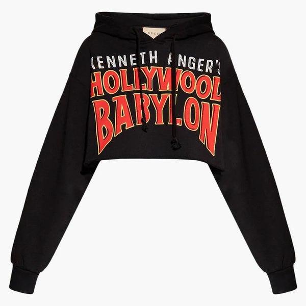 Gucci Hollywood Babylon Cropped Blak Black