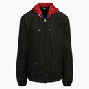 Gucci Hooded Nylon Jacket Black/Ruthenium Grey