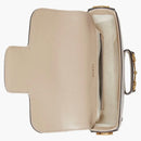 Gucci Horsebit 1955 Gg Mini Bag Beige/white