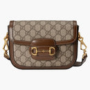 Gucci Horsebit 1955 Mini Bag Beige/Ebony