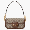 Gucci Horsebit 1955 Shoulder Bag Beige/ebony