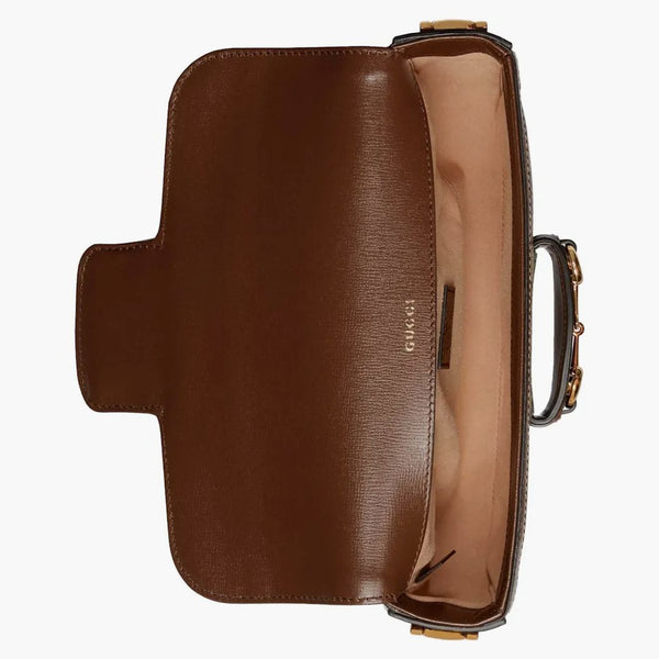 Gucci Horsebit 1955 Ramenní taška Beige/Ebony