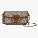 Gucci Horsebit 1955 Shoulder Bag Beige/ebony