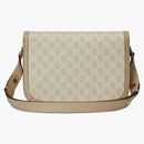 Gucci Horsebit 1955 Small Bag Beige/white
