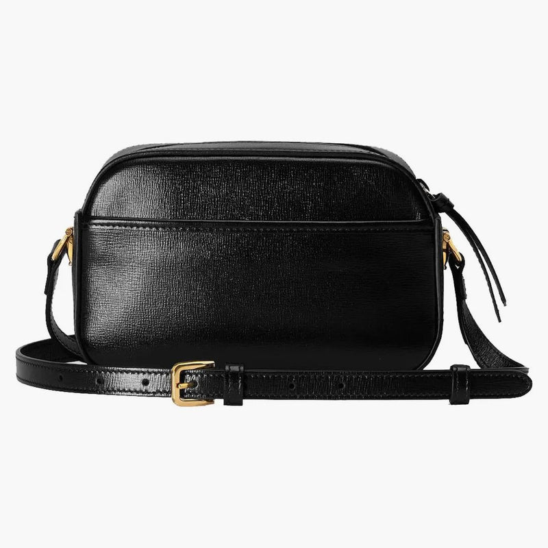 Gucci Horsebit 1955 Small Camera Shoulder Bag Black