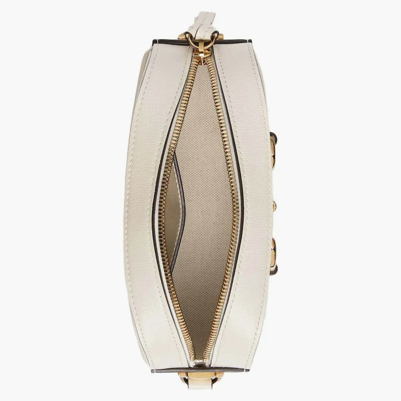 Gucci Horsebit 1955 Small Camera Shoulder Bag White