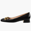 Gucci Horsebit Ballet Flat Black Leather