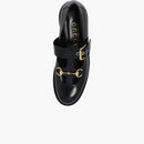Gucci Horsebit de cuero de cuero negro (femenino)