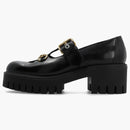 Gucci Horsebit de cuero de cuero negro (femenino)