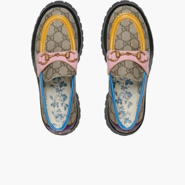 Gucci Horsebit Loafer beige Multi (Women's)