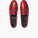 Gucci Horsebit Slip on Loafer Red Leather