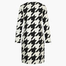 Abito a sfioramento a maniche lunghe del segugio Gucci Multi