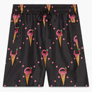 Potiskovací šortky zmrzliny Gucci Black