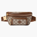 Gucci Interblocking G Belt Bag Beige/Ebony