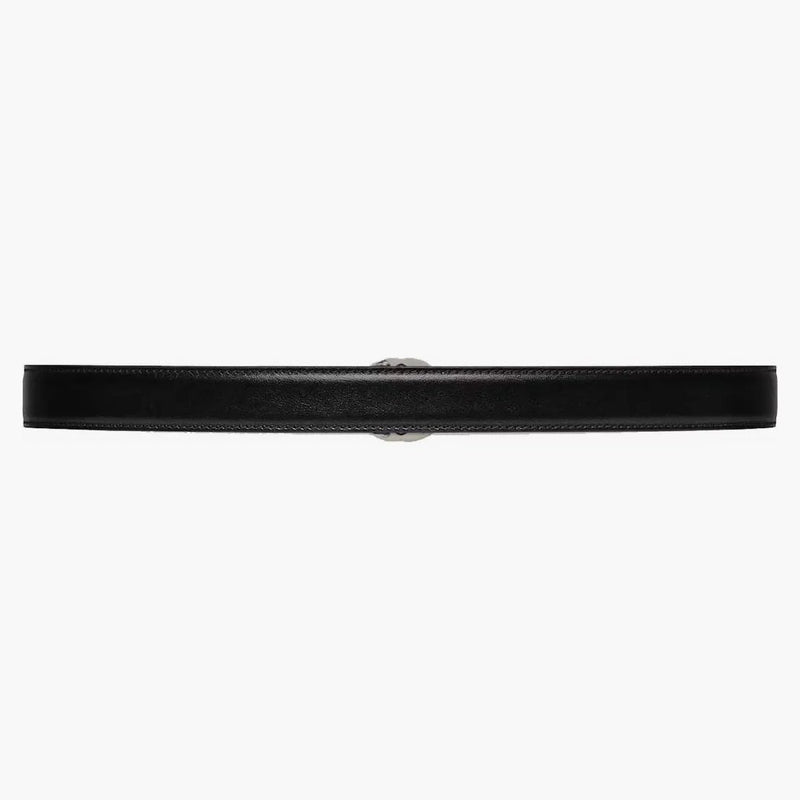 Gucci Interlocking G Belt Black/silver-tone