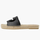 Gucci Interlocking G Cut Cut Slide sandál černá