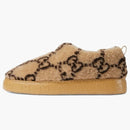 Gucci Interlocking G Ebony Ebony Slipperio da ricamo