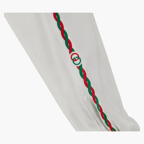 Gucci blokowanie gni haftowania białe