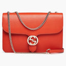Gucci Interlocking G Flap Orange