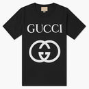 Gucci Interlocking GG Print T-Shirt Black Ivory