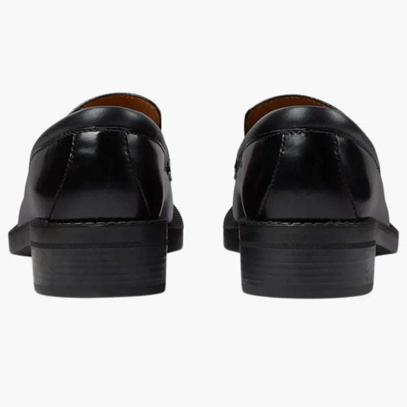 Gucci Interlocking G Loafers Black Leather