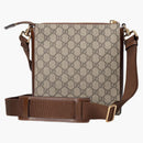 Gucci Interlocking G Messenger Bag GG Supreme canvas beige/ebony