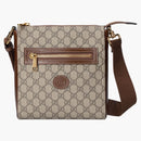 Gucci Interlocking G Messenger Bag GG Supreme canvas beige/ebony