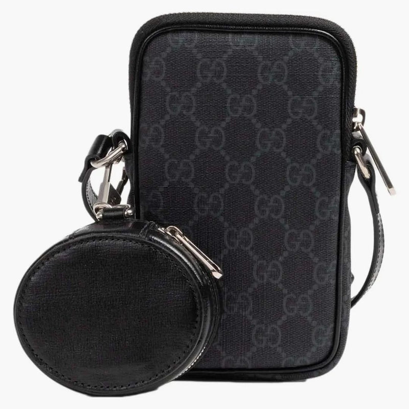 Gucci Interlocking G Mini Bag Black/Gray