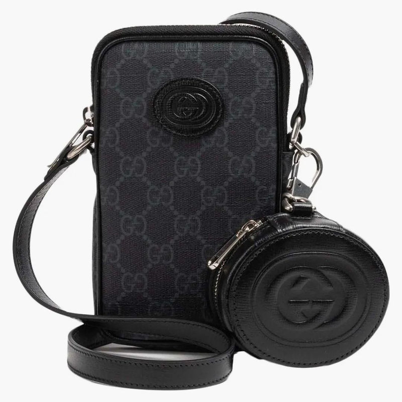 Gucci Interlocking G Mini Bag Black/Gray